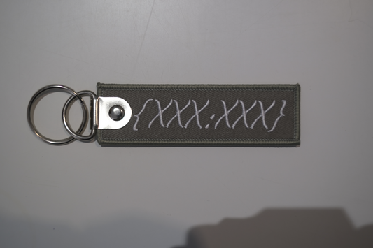 Signature Twill Keychain